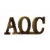 Army Ordnance Corps (A.O.C.) Shoulder Title