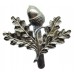 South Notts Hussars Anodised (Staybrite) Cap Badge