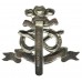 North Staffordshire Regiment Anodised (Staybrite) Cap Badge