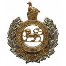 Rhodesian Corps of Engineers Bi-metal Cap Badge