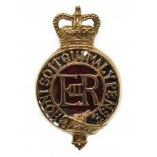 EIIR Household Cavalry Officer's Gilt & Enamel Cap Badge