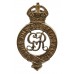 George V Household Cavalry Cap Badge