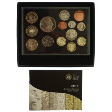 Royal Mint 2011 United Kingdom Proof Coin Set