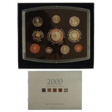 Royal Mint 2000 United Kingdom Proof Coin Set - Coins for the New