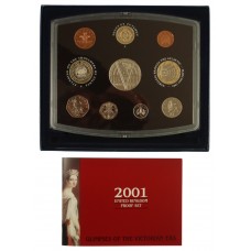 Royal Mint 2001 United Kingdom Proof Coin Set