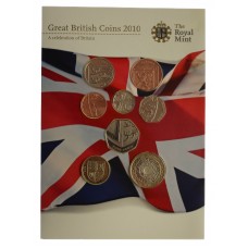 Royal Mint 2010 Great British Coins Collection 