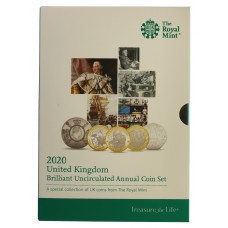 Royal Mint 2020 United Kingdom Brilliant Uncirculated Annual Coin Set