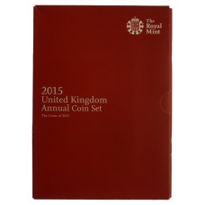 Royal Mint 2015 United Kingdom Brilliant Uncirculated Annual Coin Set