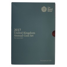 Royal Mint 2017 United Kingdom Brilliant Uncirculated Annual Coin Set 