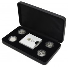 Royal Mint 2013 UK The Floral £1 Silver Proof Four Coin Collection