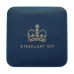 Royal Mint 1977 The Queen's Silver Jubilee Commemorative Silver Proof Crown Coin 