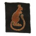 7th Armoured Division Cloth Formation Sign