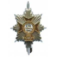 Worcestershire & Sherwood Foresters Anodised (Staybrite) Cap Badge