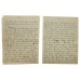 Small lot of WW2 Home Front Letters to Miss E. Russell