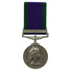 Campaign Service Medal (Clasp - Borneo) - Pte. D.R. Jones, Queen's Own Buffs