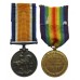 WW1 British War & Victory Medal Pair - Pte. R.W. Thompson, Army Ordnance Corps