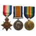 WW1 1914-15 Star Medal Trio - S.Sjt. R. Isherwood, Royal Artillery