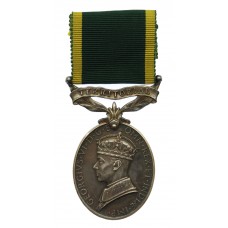 George VI Territorial Efficiency Medal - Pte. J.W. Wood, Welch Regiment