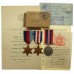 WW2 Normandy Operation Epsom Casualty Medal Group of Three - Rfm. S. Piddington, 2nd Bn London Rifle Brigade (8th Bn Rifle Brigade) - K.I.A. 28/6/44