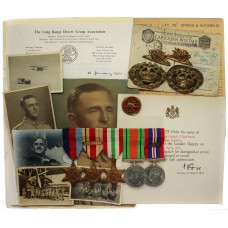 WW2 Long Range Desert Group Mentioned in Despatches Medal Group of Five with Ephemera – Warrant Officer Fred Backhouse, Royal Artillery and LRDG