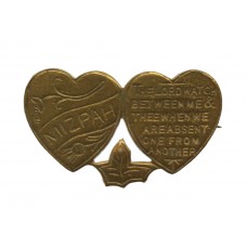 Mizpah Hearts Sweetheart Brooch