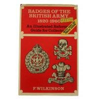 Book - Badges of the British Army 1820-1960 by F. Wilkinson