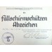 Original Documents relating to Fallschirmjager Wolfgang Graul who was Killed in Action 4/9/44