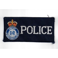 Gwent Constabulary Police Cloth Uniform Patch Badge