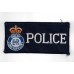 Gwent Constabulary Police Cloth Uniform Patch Badge