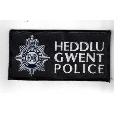 Heddlu Gwent Police Cloth Uniform Patch Badge