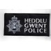 Heddlu Gwent Police Cloth Uniform Patch Badge