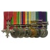 MBE (Military Division), WW2, Korea, GSM (Near East, Cyprus) & CSM (Borneo) Medal Group of Seven - Major H.R. Brooks, Royal Engineers (later Royal Corps of Transport)