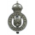 Cardiff City Police Cap Badge - King's Crown