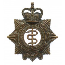 Royal Australian Army Medical Corps Cap Badge - Queen's Crown