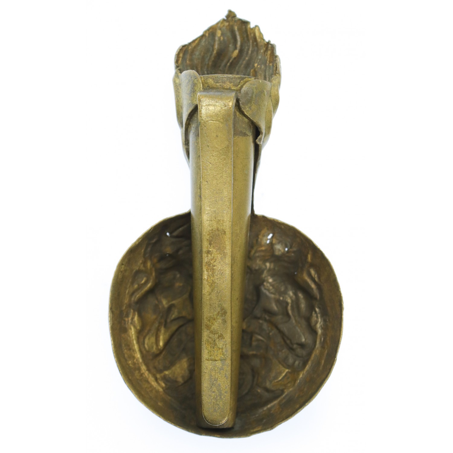 Victorian Royal Artillery Busby Badge & Plume Holder