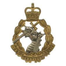 Royal Army Dental Corps Officer's Dress Cap Badge - Queen's Crown