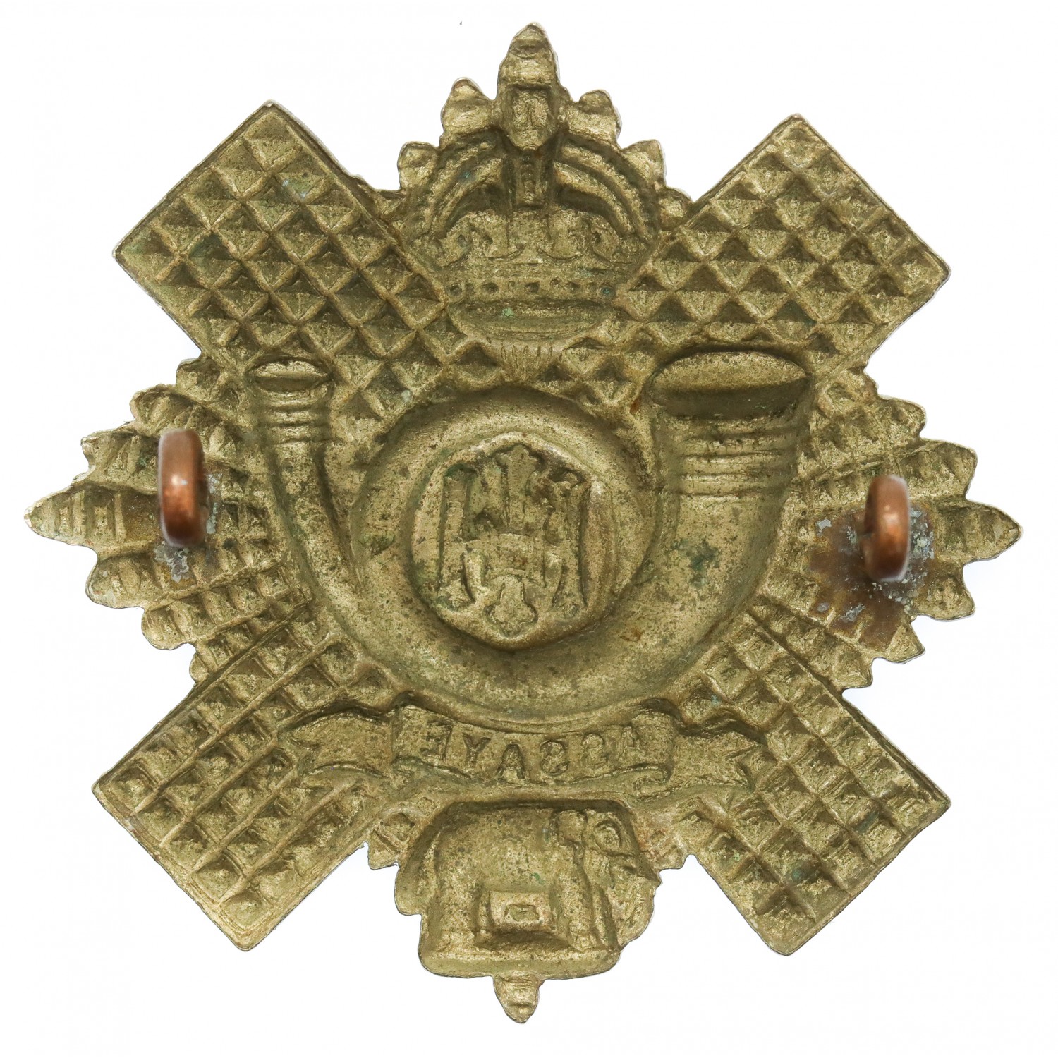 Highland Light Infantry (H.L.I.) Cap Badge - King's Crown