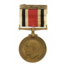 George V Special Constabulary Long Service Medal (Bar - Long Service, 1941) - Charles J. Herring