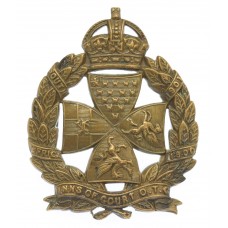 Inns of Court O.T.C. Cap Badge - King's Crown