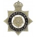 Hampshire Constabulary Senior Officer's Silver & Enamel Cap Badge - King's Crown