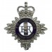 H. M. Prison Service Enamelled Cap Badge - Queen's Crown