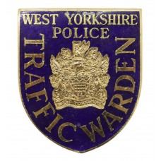 West Yorkshire Police Traffic Warden Enamelled Cap Badge 