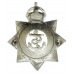 Admiralty Constabulary Senior Officer's Enamelled Cap Badge - King's Crown