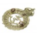 Admiralty Constabulary White Metal Cap Badge - King's Crown