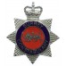 Surrey Constabulary Enamelled Star Cap Badge - Queen's Crown