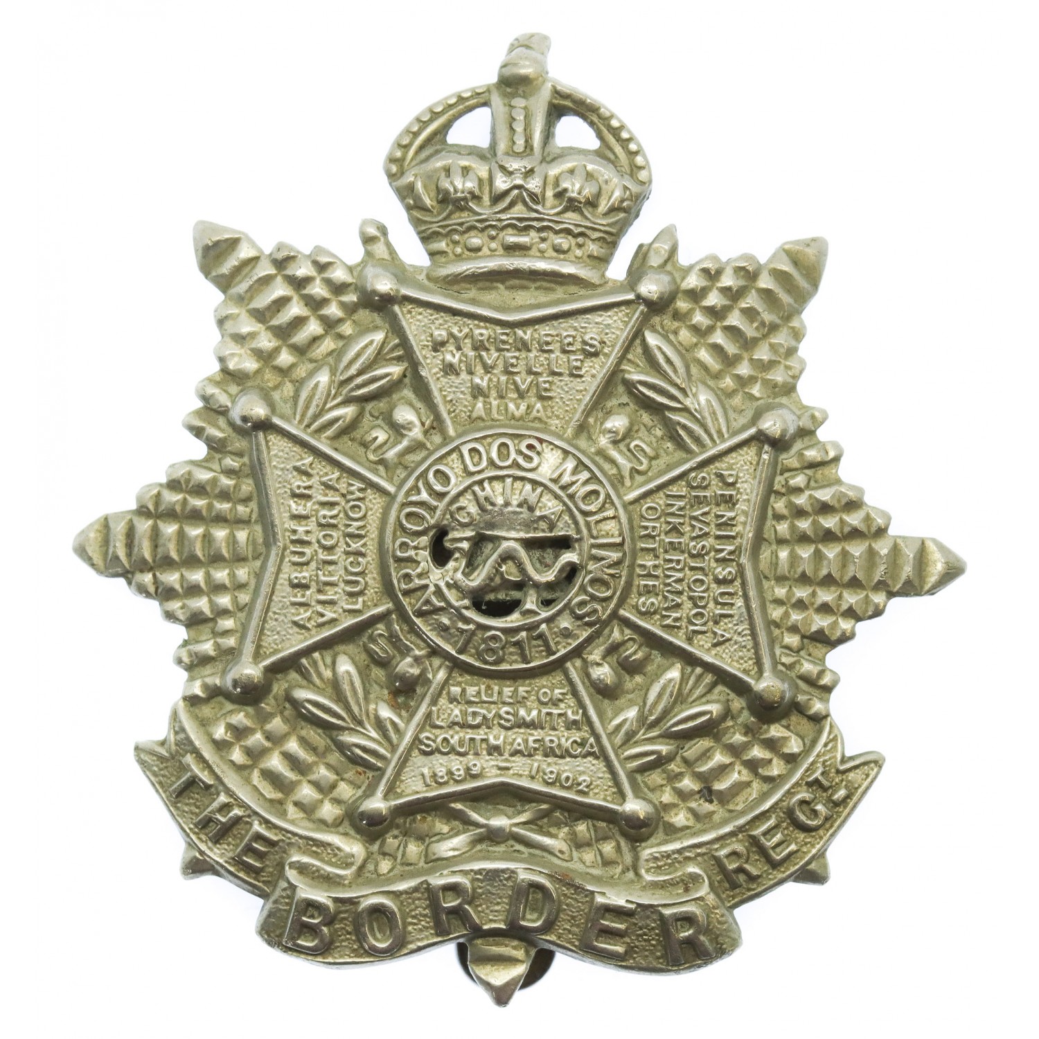 Border Regiment Cap Badge - King's Crown