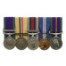 Campaign Service Medal (Northern Ireland), Iraq, OSM Afghanistan, 2002 Golden Jubilee and Accumulated Campaign Service Medal Group of Five - Cpl. R.E. Amis, Coldstream Guards