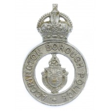 Accrington Borough Police Cap Badge - King's Crown