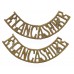 Pair of East Lancashire Regiment (E. LANCASHIRE) Shoulder Titles