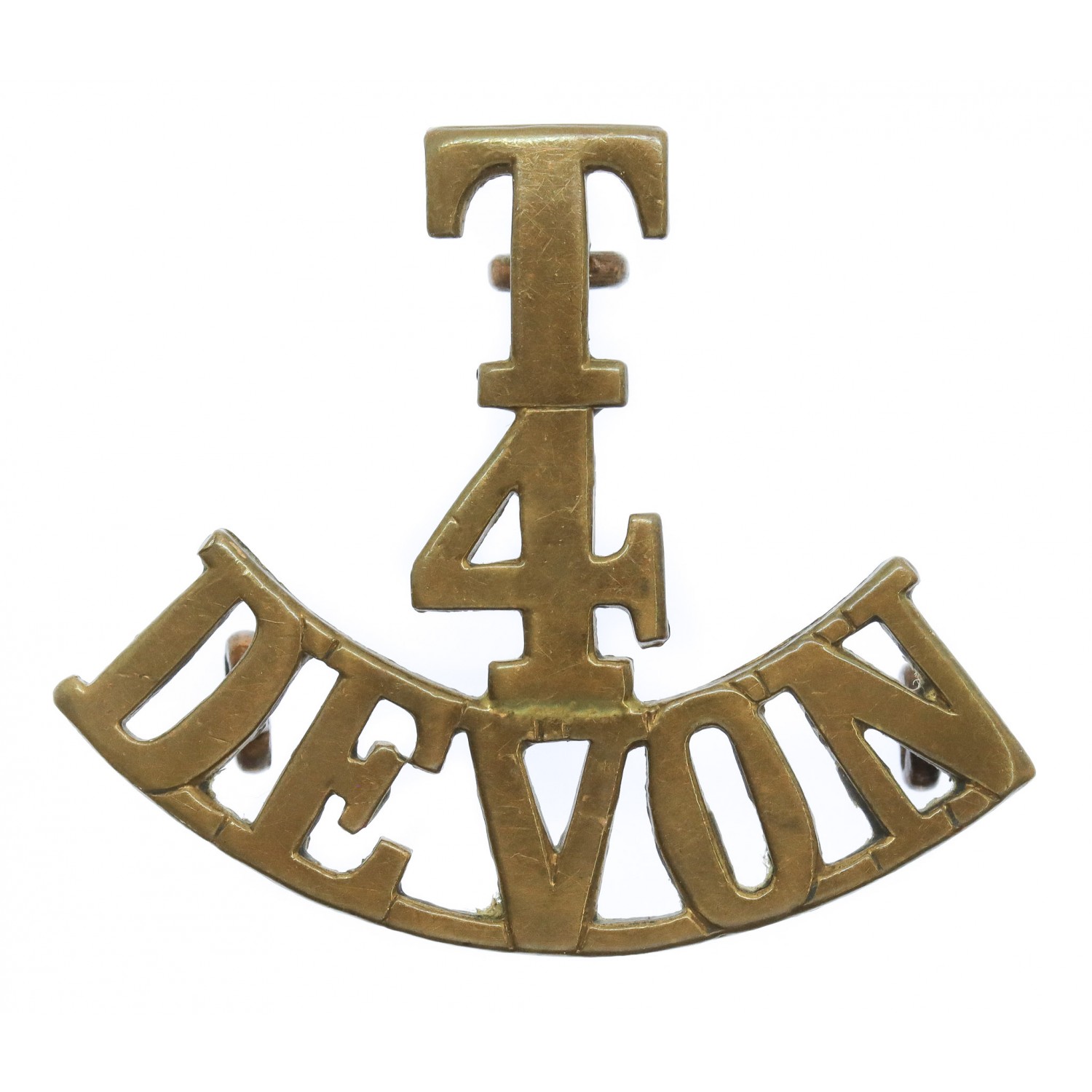 4th Territorial Bn. Devonshire Regiment (T/4/DEVON) Shoulder Title